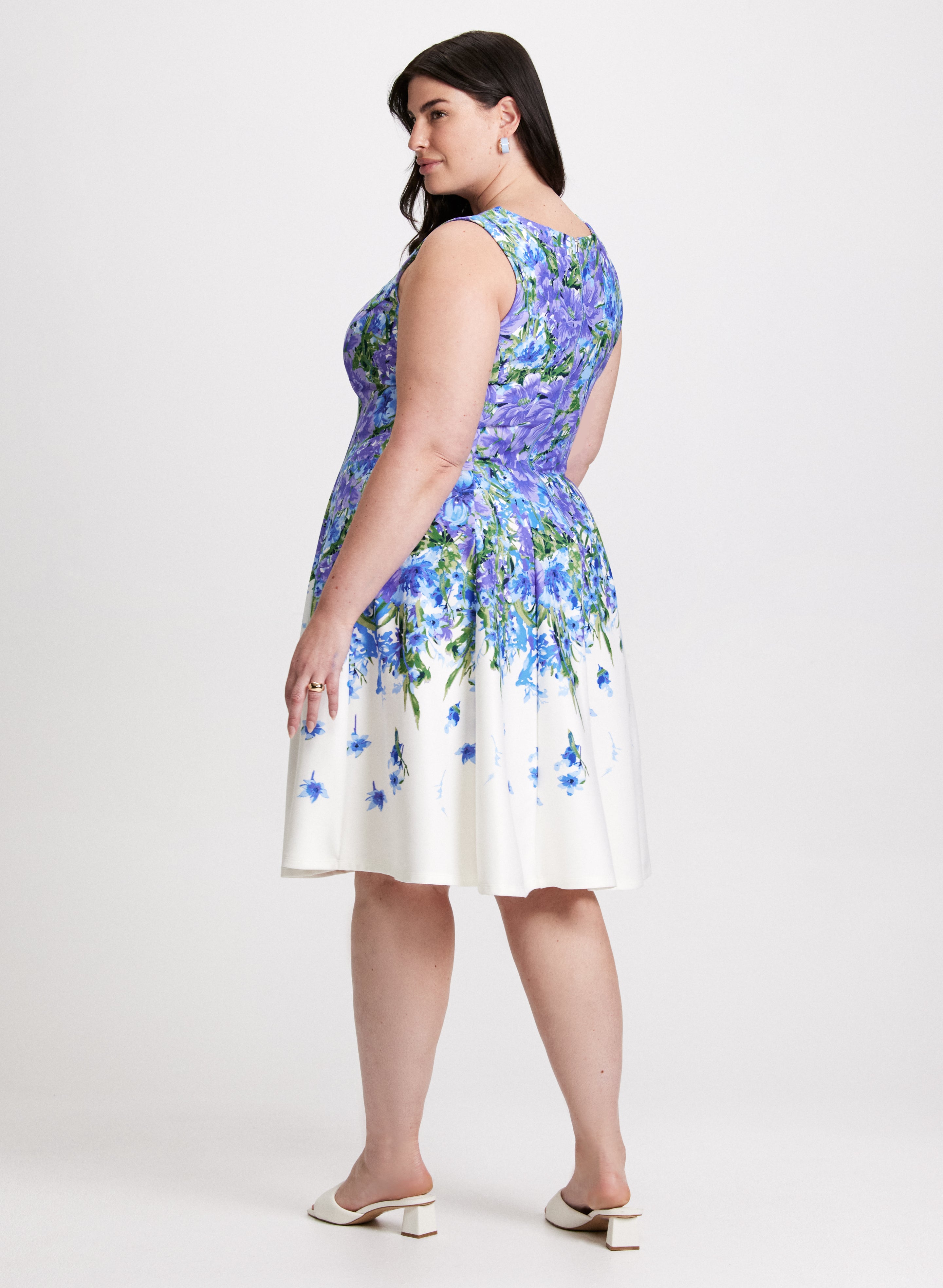 Floral Print Sleeveless Summer Dress for Women - Lightweight & Breathable - Perfect for Beach, Vacation & Casual Outings