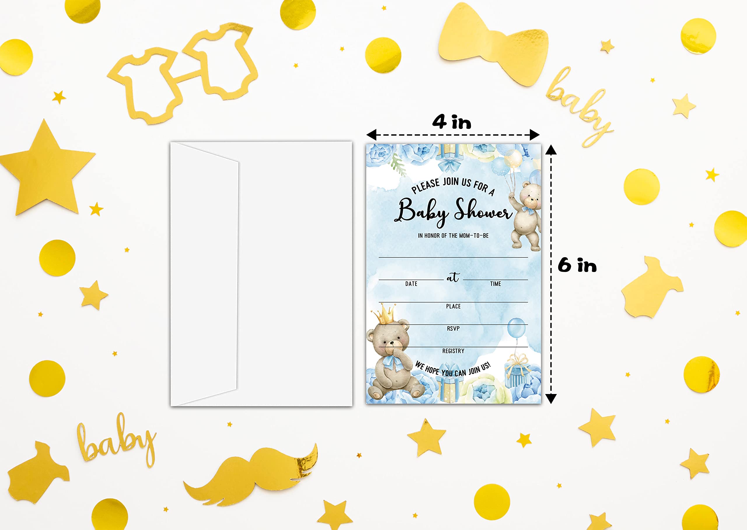 Baby Shower Game Set - 50 Printable Baby Shower Game Cards with Answer Sheets - Perfect for Baby Shower Party Favors, Decorations & Activities - Ideal for Coed Showers, Gender Reveals & New Mom Celebrations