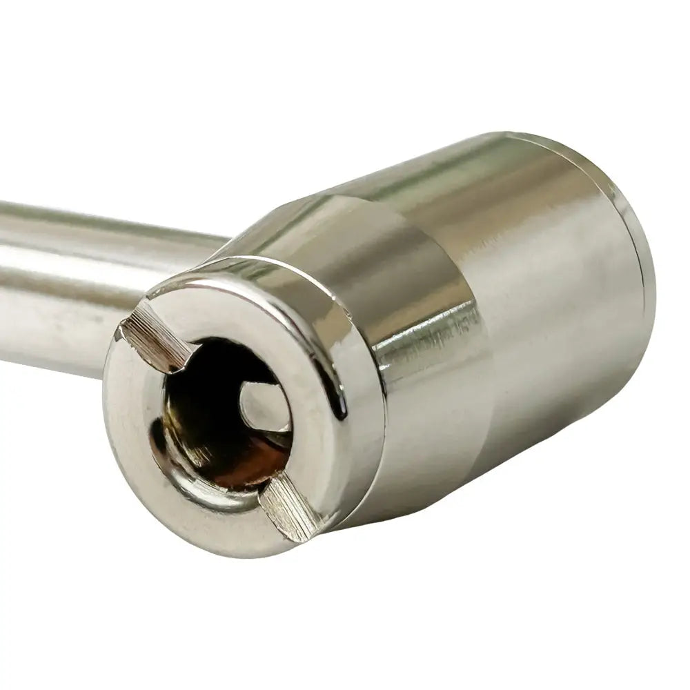 AA 9 Right Angle Air Chuck for Standard/Large Bore, 1/4 FTP - Heavy Duty Tire Inflator Accessory for Trucks, Trailers & ATVs