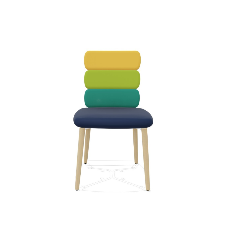 CL2 F Universal Chair - Ergonomic Office Chair with Adjustable Height & Lumbar Support for Home & Office Workspaces
