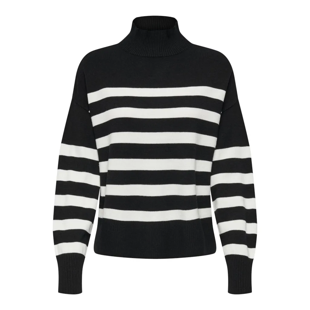 Vero Moda Barbara High Neck Women's Blouse - Elegant Long Sleeve Tops for Office, Party & Casual Wear