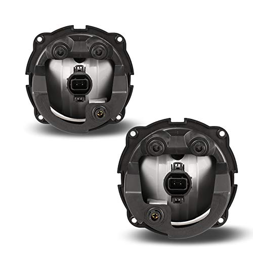 Winjet Fog Lights Kit for 2007-2012 Ford Escape - Complete Set with Switch & Wiring Harness | Perfect for Night Driving, Off-Road Adventures & Low Visibility Conditions