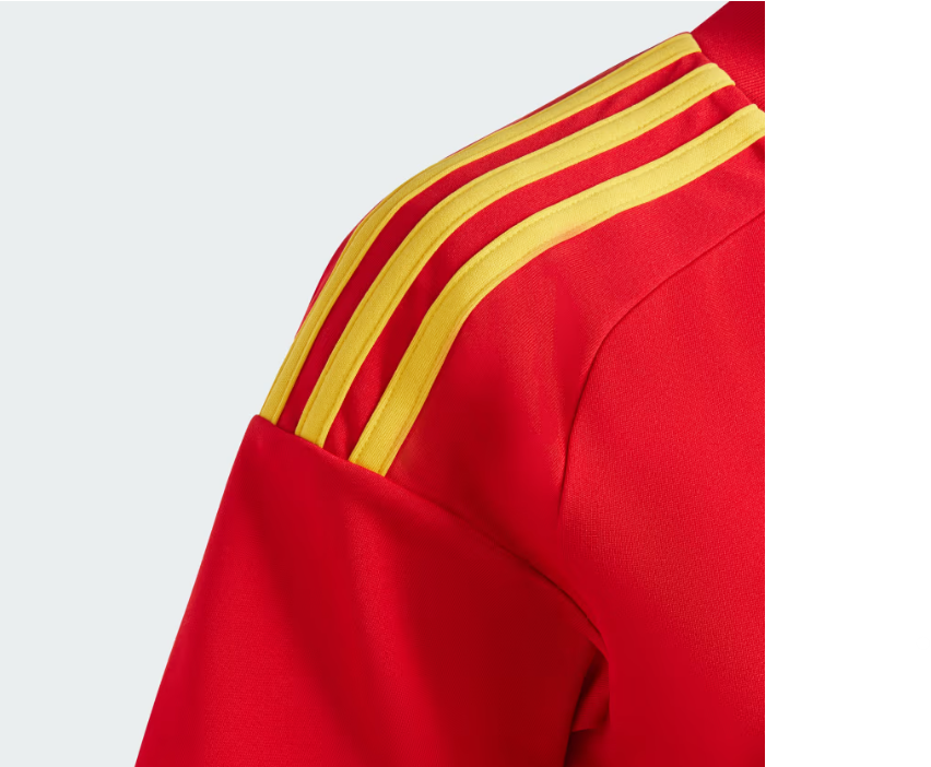 Adidas Spain 2024 Home Authentic Football Jersey - Red & Yellow - Official Fan Jersey for World Cup & UEFA Matches - Perfect for Game Day & Soccer Enthusiasts