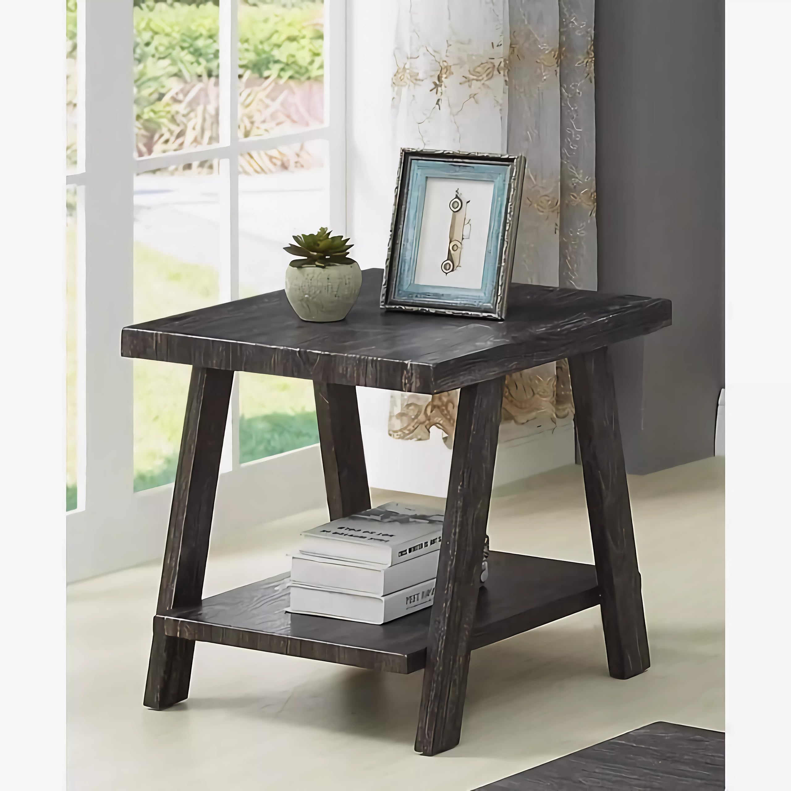Modern Gray 3-Piece Coffee Table Set for Living Room & Cocktail Party