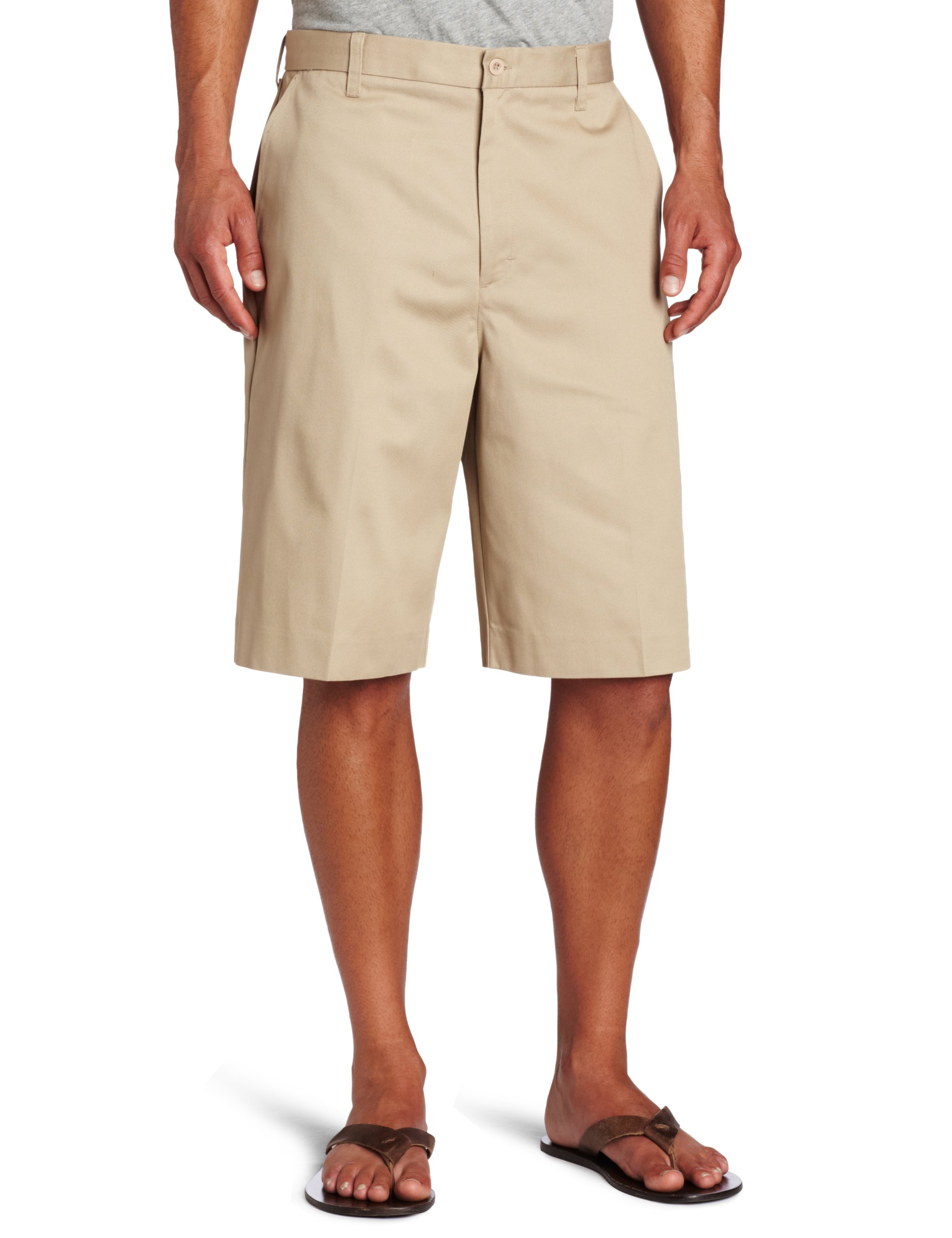 Toddler Uniform Shorts with Faux Fly for School Play