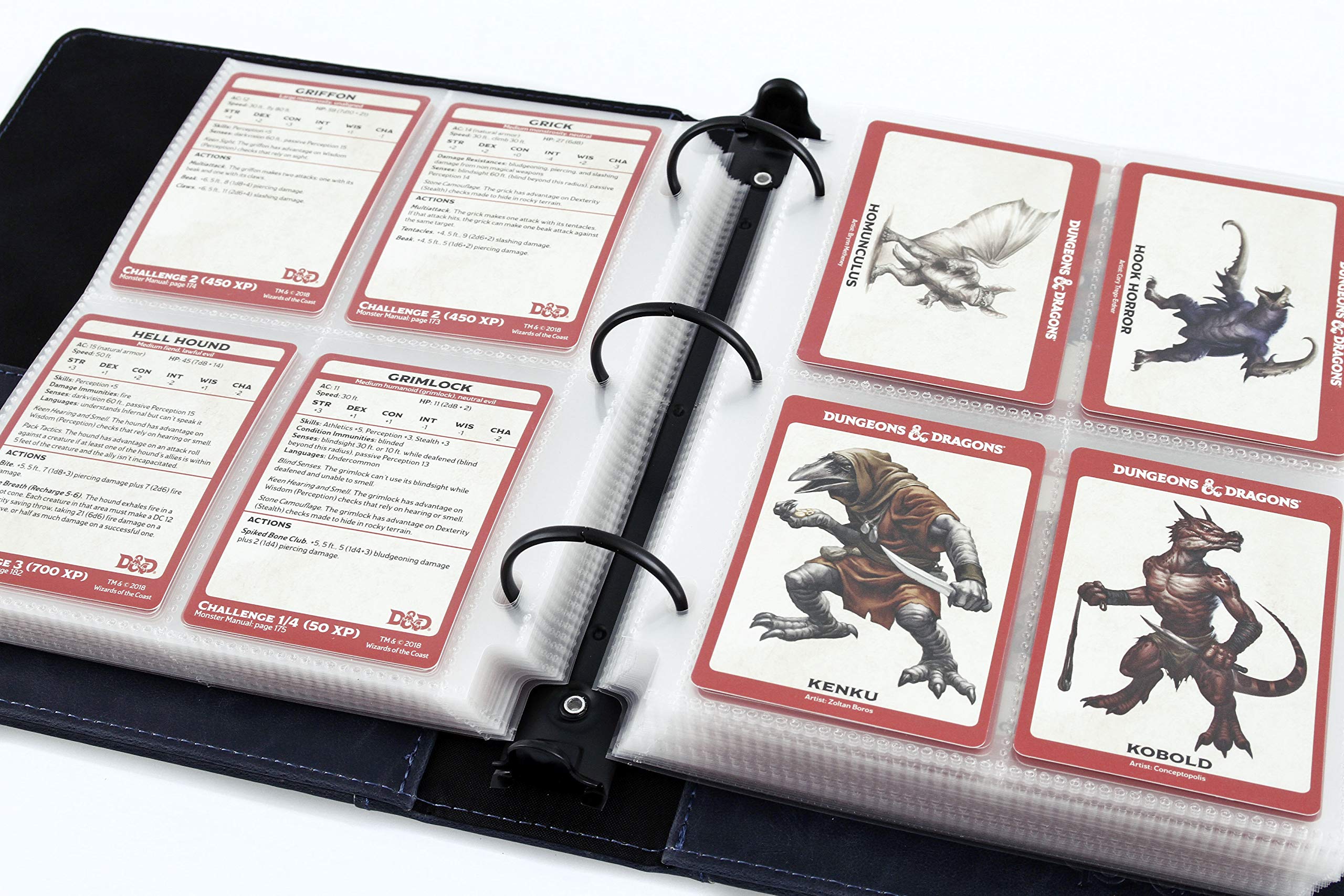 Premium 4-Pocket Trading Card Pages (30-Pack) - 2 5/8