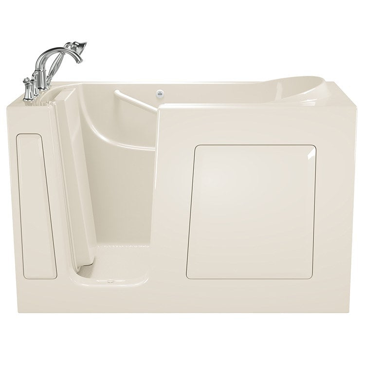 30W x 60L Gelcoat Walk-In Soaking Bathtub - 3060 Series with Left Hand Drain & Faucet - Perfect for Spa-Like Relaxation in Master Bathrooms