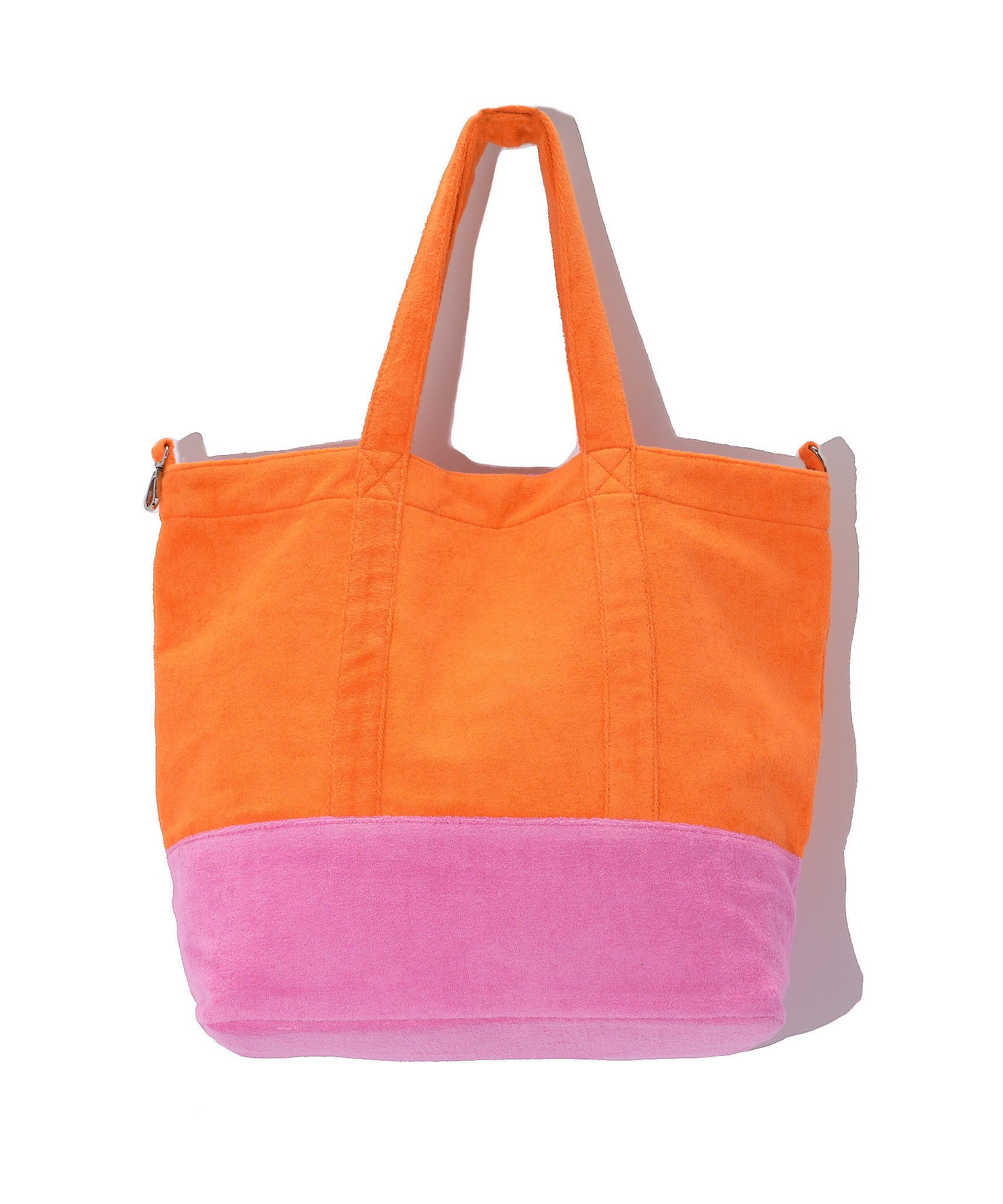 Terry Block Rocker Tote Bag - Stylish & Durable Beach Tote for Women - Perfect for Pool, Beach, Gym & Travel Accessories
