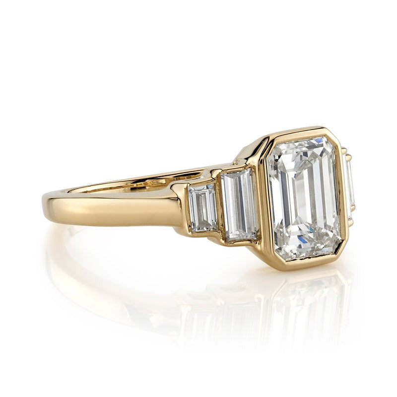 Single Stone Caroline Ring - Elegant Solitaire Gold or Silver Ring for Women | Perfect for Engagement, Wedding, Anniversary & Everyday Wear