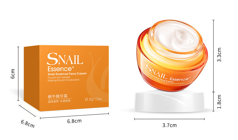 Hydrating Facial Moisturizer Cream for Dry Skin - Daily Anti-Aging Skincare with Hyaluronic Acid & Vitamin E - Perfect for Night Routine & Makeup Prep