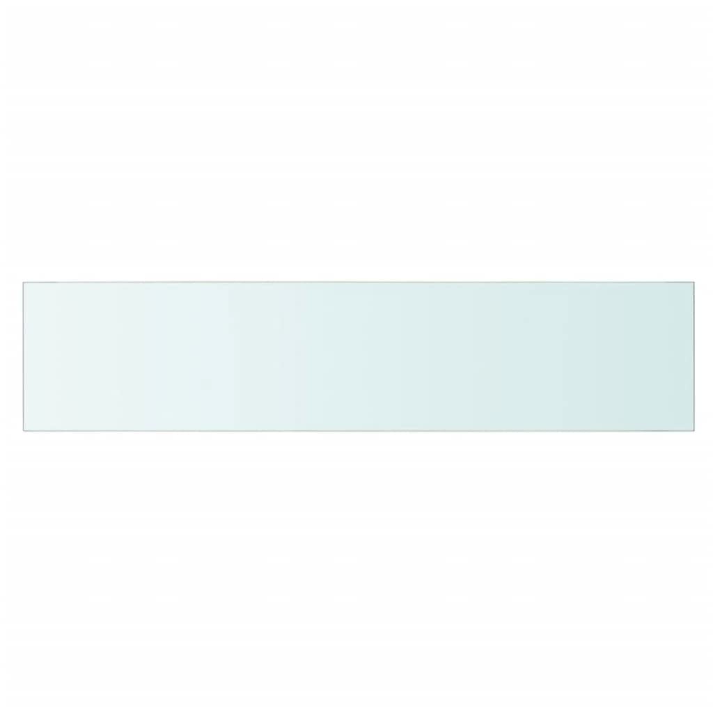 2 Pack Clear Glass Wall Shelf - 35.4