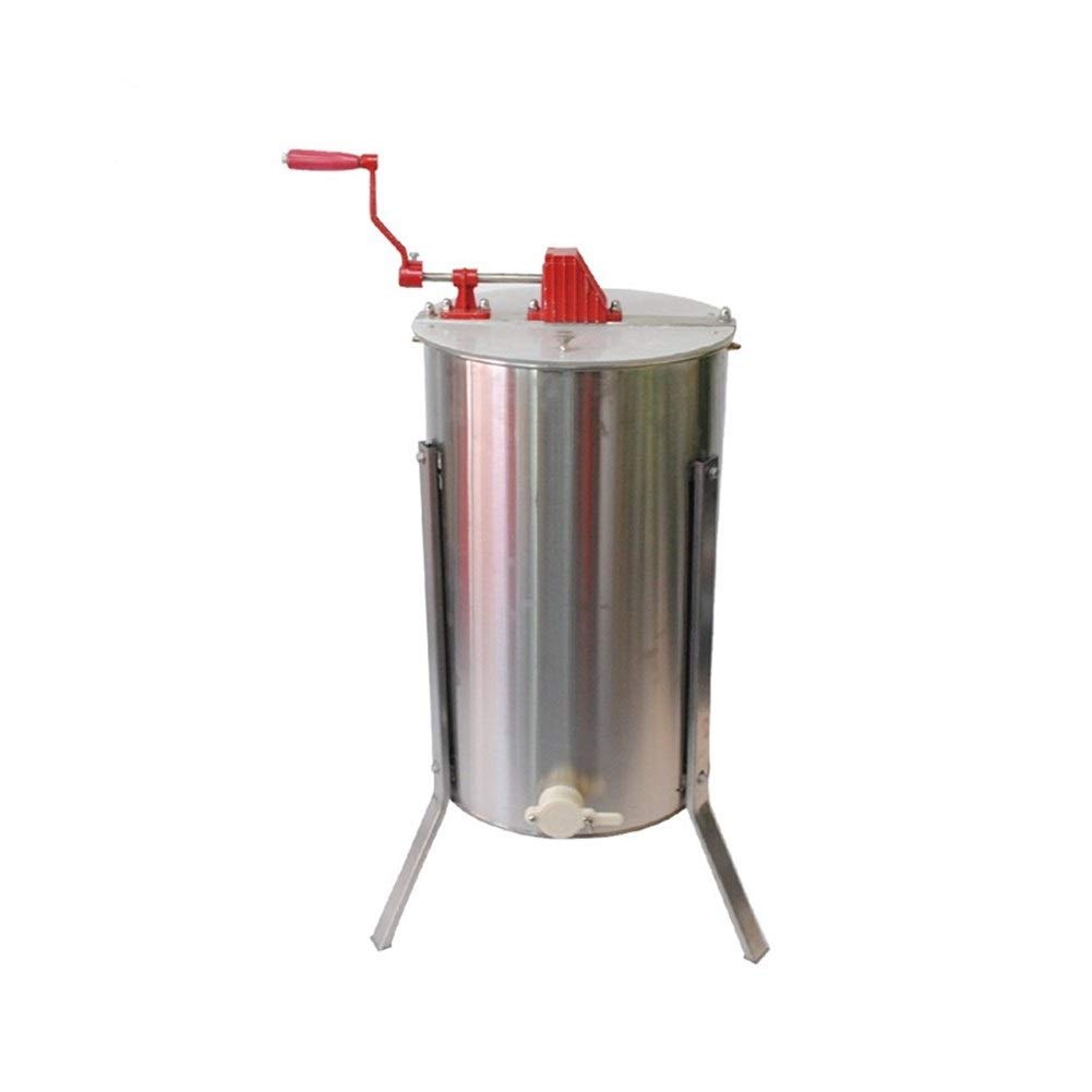 Premium 2-Frame Manual Stainless Steel Honey Extractor - Beekeeping Equipment for Pure Honey Extraction | Ideal for Home Beekeepers & Small Apiaries