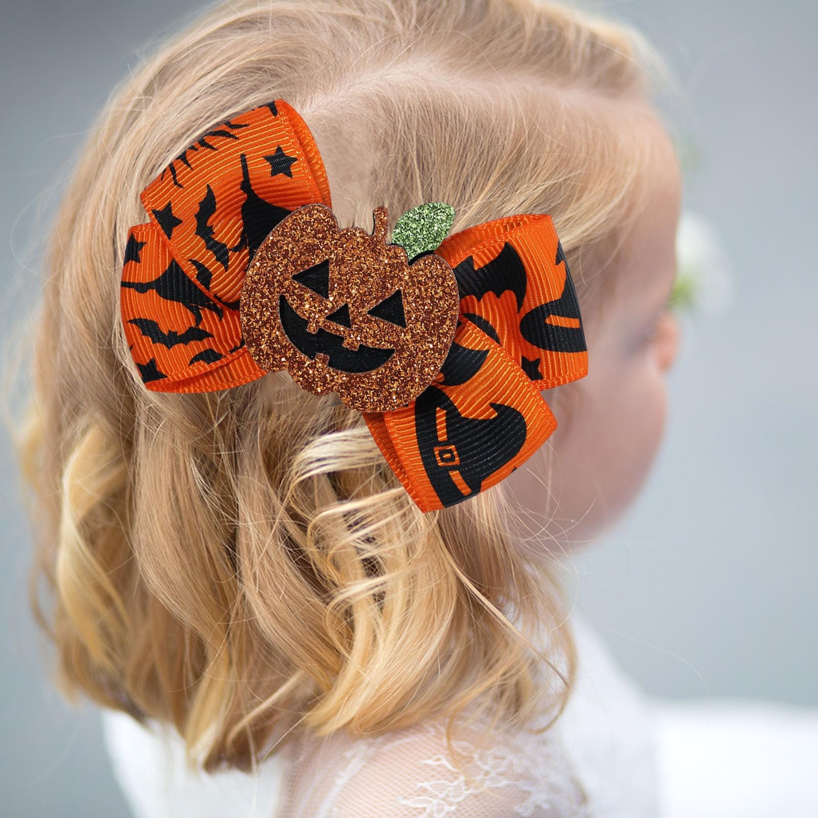 Wilitto Halloween Hair Clips for Women - Fashion Pumpkin Spider Skull Design Hair Accessories, Spooky & Unique Hair Styling Clips for Parties, Cosplay & Costume Events