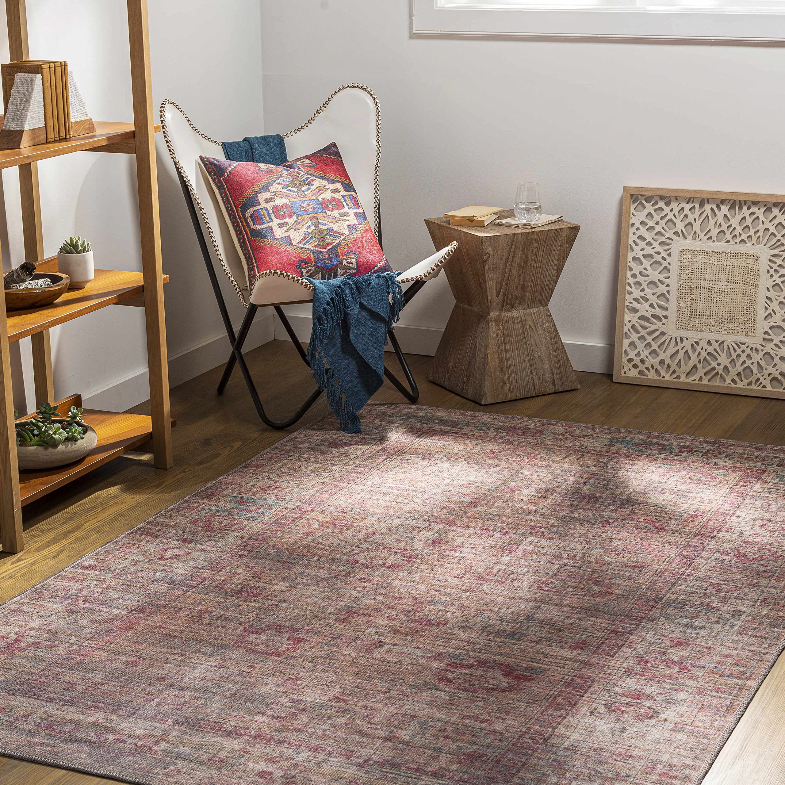 Tajao 9.3 x 12 Feet Soft Non-Slip Area Rug for Living Room Bedroom - Modern Home Decor Floor Mat for Comfort & Style