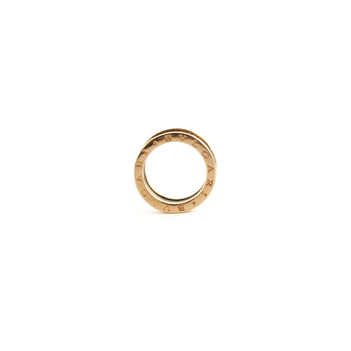 Bvlgari 18k Yellow Gold Diamond Ring for Women - Size 58 Luxury Jewelry Gift for Anniversary, Engagement & Special Occasions