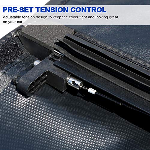 Spec-D Tuning Roll Up Vinyl Tonneau Cover for Ford F150 5'6
