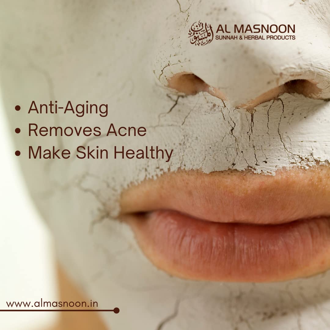 AL MASNOON Lodhra Herbal Face Pack – Luxury Ayurvedic Skincare for Glowing Skin & Skin Health (50g) | Natural Facial Treatment for Acne, Dark Spots & Dullness | Perfect for Daily Skincare Routine & Spa Days