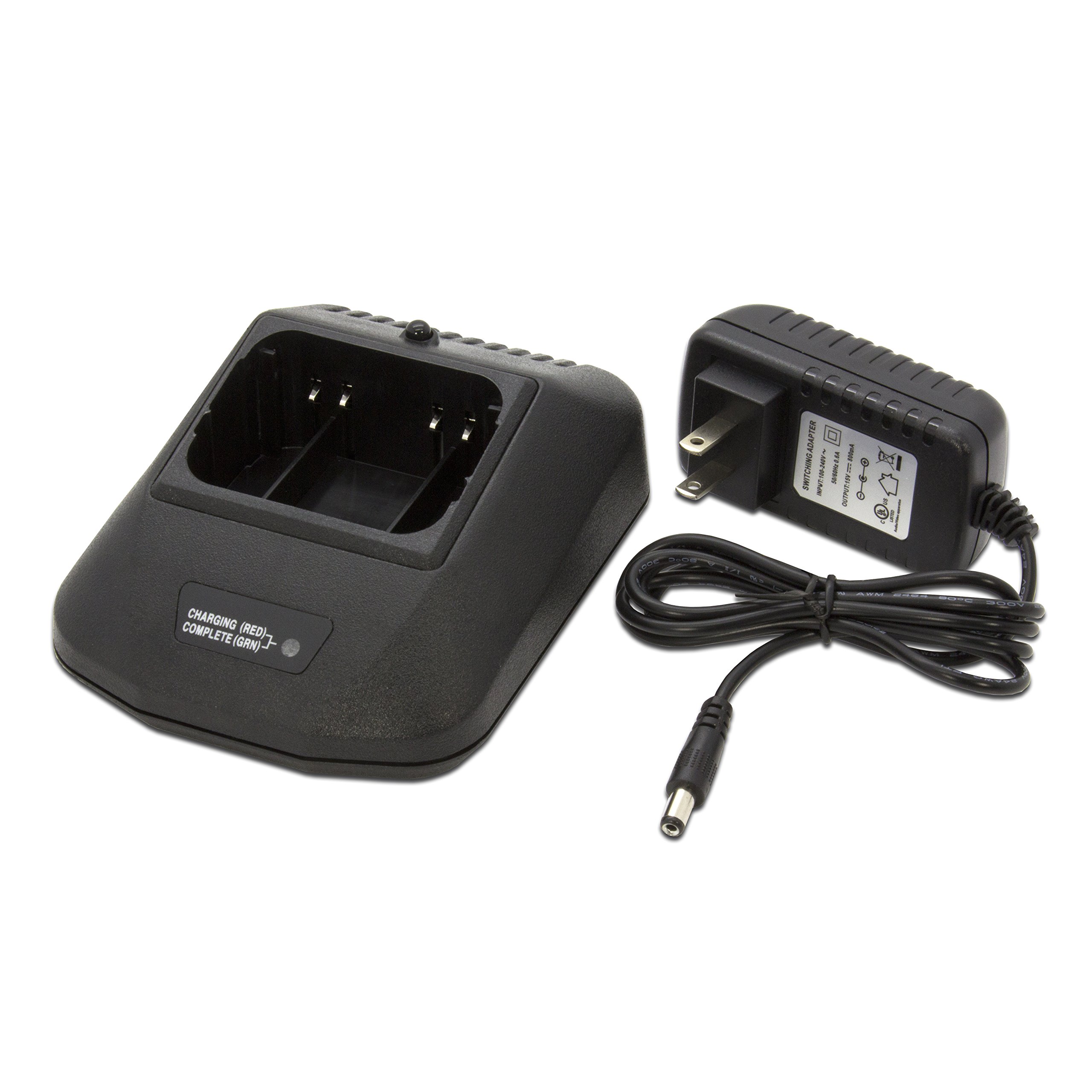 ExpertPower® ICOM BP-272 Equivalent Battery Charger - Fast & Safe Charging for ICOM Radios - Perfect for Marine, Aviation & Emergency Communication