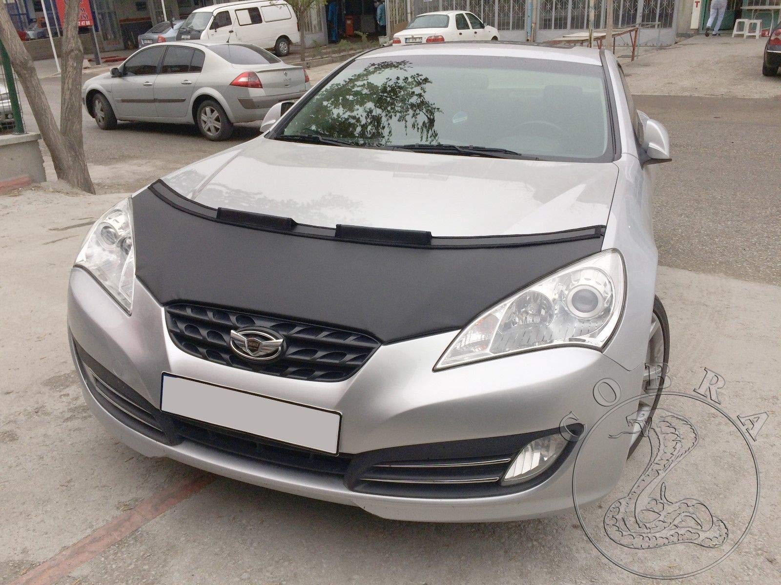 Premium Car Hood Mask Bonnet Bra Cover for Hyundai Genesis Coupe 2010-2012 | UV Protection & Paint Guard | Perfect for Road Trips & Car Shows