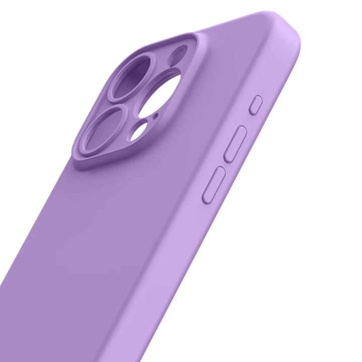 Avana Velvet Magnetic Case for iPhone 15 Pro Lavender - Premium Soft Touch Protection for Everyday Use & Special Occasions