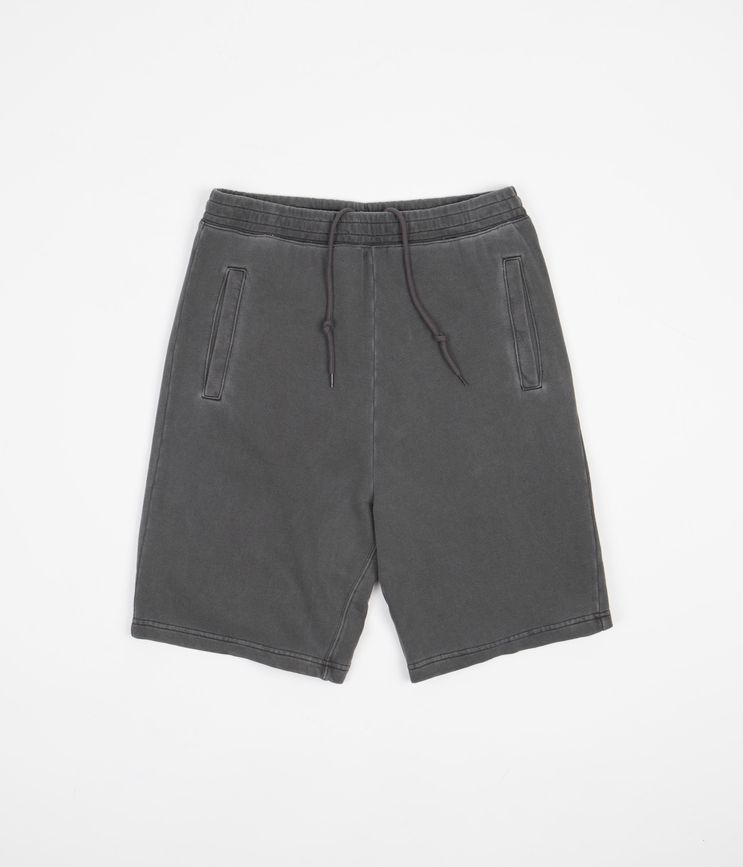 Carhartt Nelson Sweat Shorts for Men - Comfortable Cotton Workout & Lounge Shorts in Black - Perfect for Gym, Running, and Casual Wear
