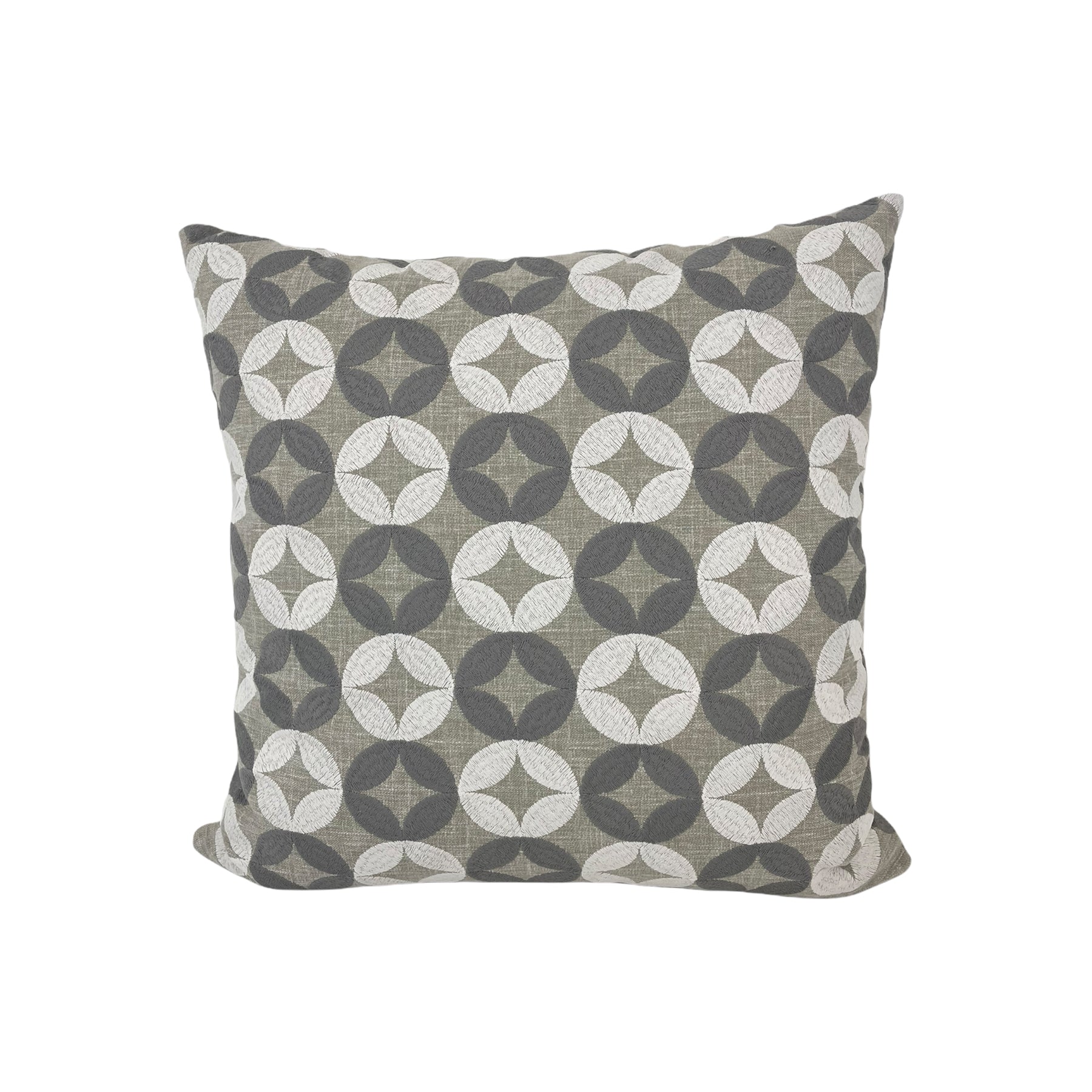 Coronet Grey Owl Throw Pillow 17x17 - Soft Decorative Cushion for Sofa, Bed & Home Decor - Perfect for Living Room, Bedroom & Nursery