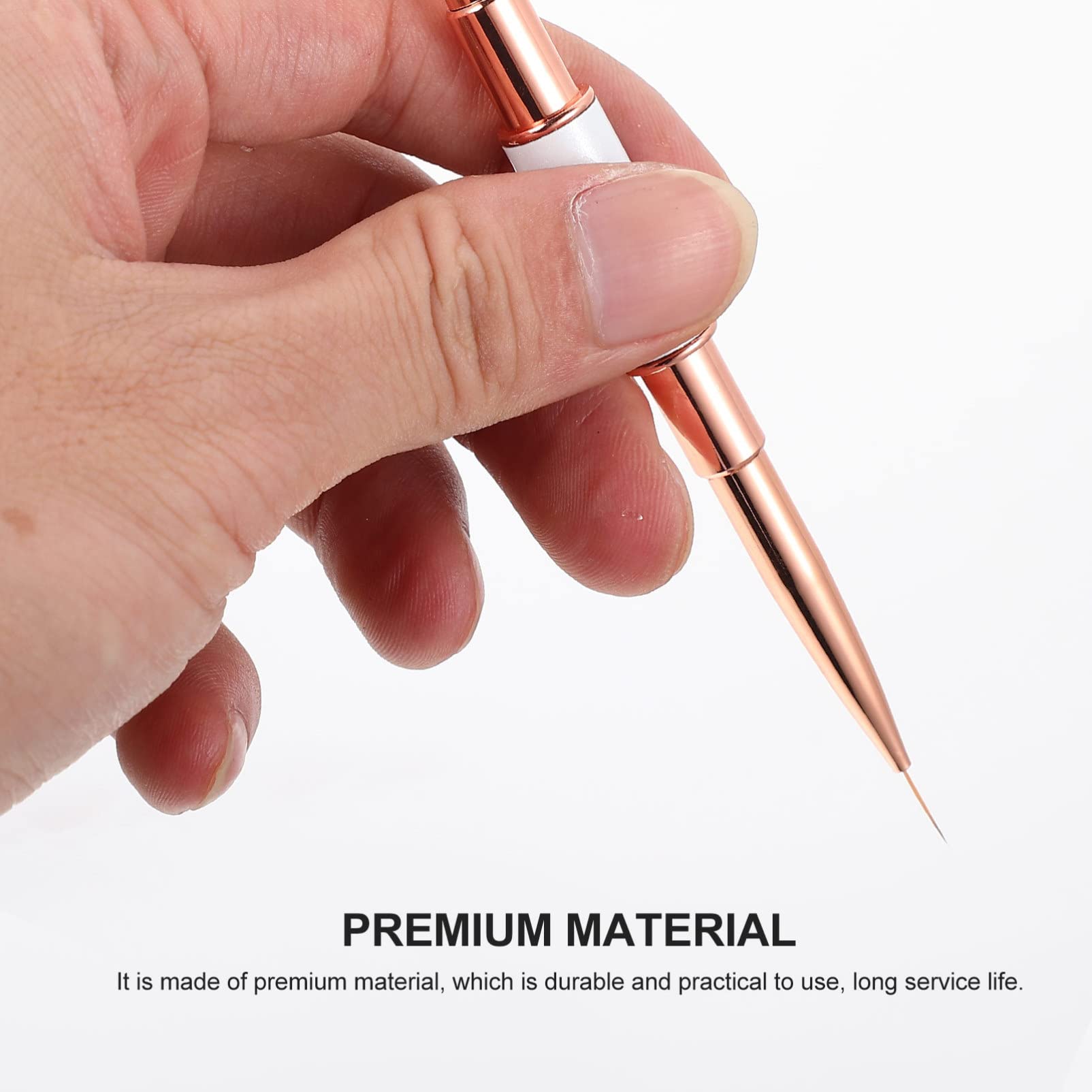 Professional Nail Art Liner Pen - Precise Gel Nail Brush for Manicure & Nail Design | DIY Nail Art Accessories for Salon, Home Use & Nail Painting | Perfect for Beginners & Professionals