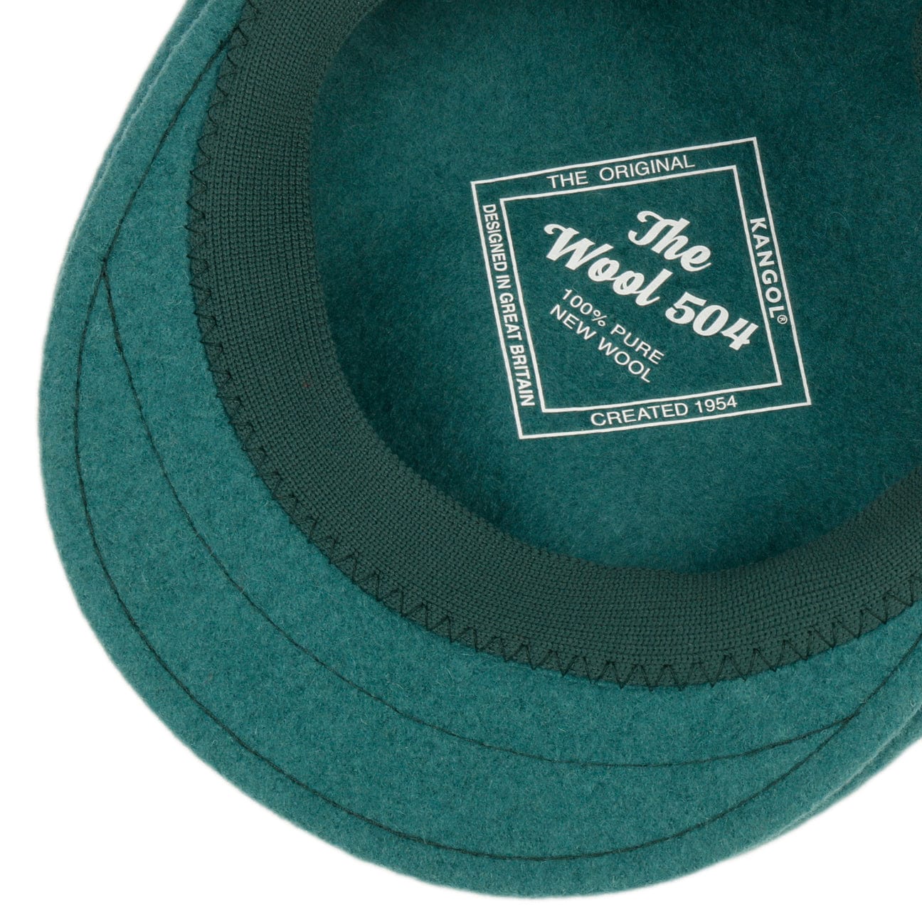 Kangol 504 Flat Cap for Men & Women - Classic Wool & Cotton Blend Hat for Casual & Outdoor Wear - Perfect for Hiking, Travel, and Everyday Style