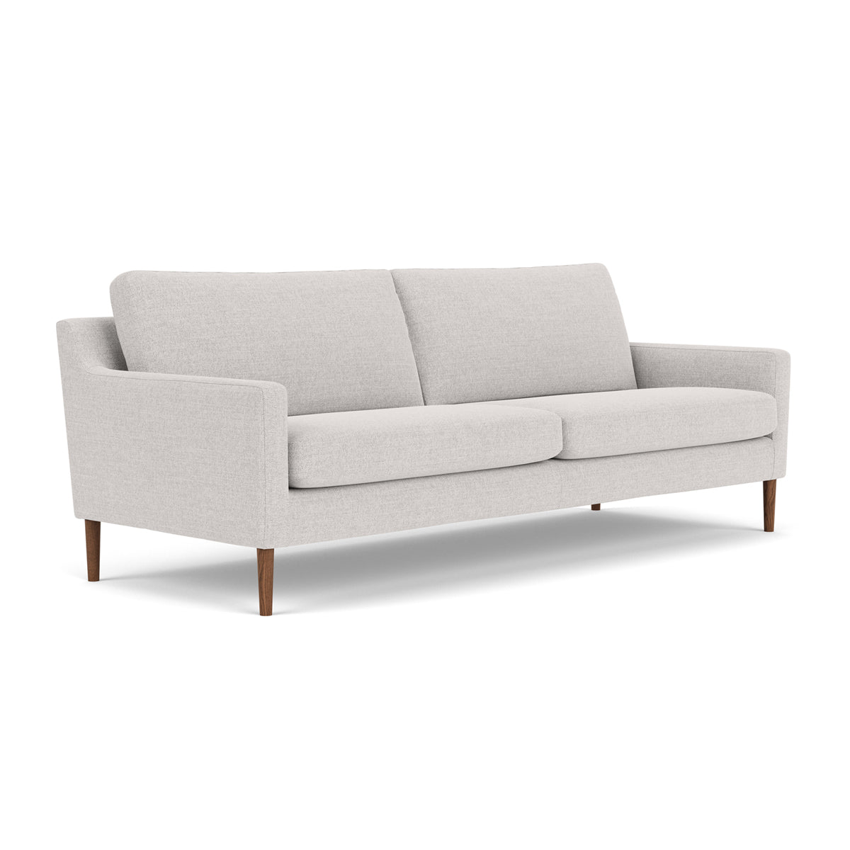 Astha Fabric 3-Seater Sofa - Modern Living Room Furniture for Small Spaces | Comfortable Couch for Apartments, Dorm Rooms & Cozy Homes