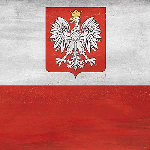 Custom PS4 Controller Skin - Poland Flag Distressed Design Gaming Decal | Protective Vinyl Cover for Playstation 4 Joystick | Perfect for Gamers & Collectors