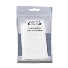 Volant James Premium Microfiber Polishing Cloth - Scratch-Free Cleaning for Glasses, Sunglasses, Screens & Jewelry - Perfect for Home, Office & Travel