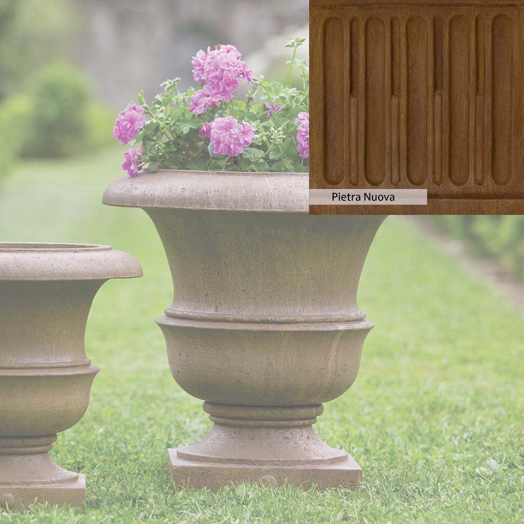 Campania International Williamsburg Wren Large Planter - Outdoor Garden Decor for Patio, Porch, and Yard - Classic Ceramic Flower Pot for Plants and Flowers