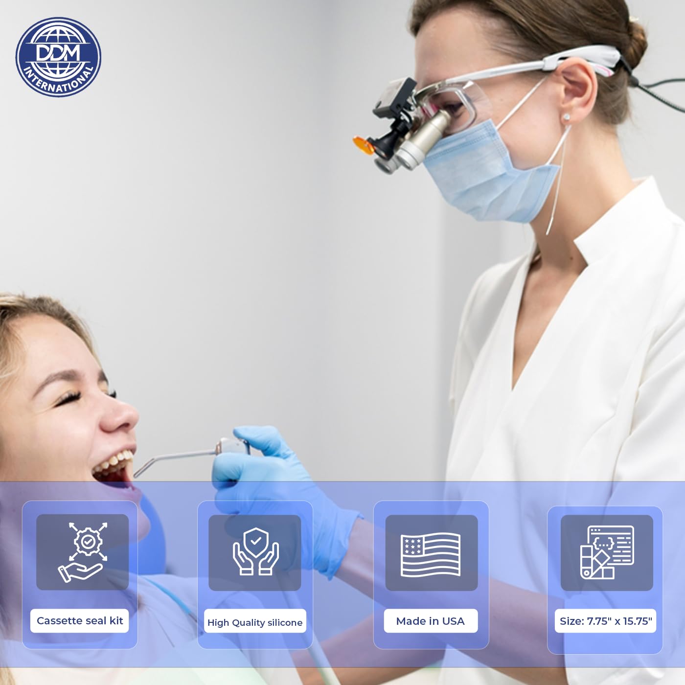 SciCan Sterilizer PM Kit - Medical-Grade Silicone for Statim 2000 & Statim G4 2000 - Includes Cassette Seal, Filters & Lubricant | Dental Clinic & Hospital Autoclave Maintenance