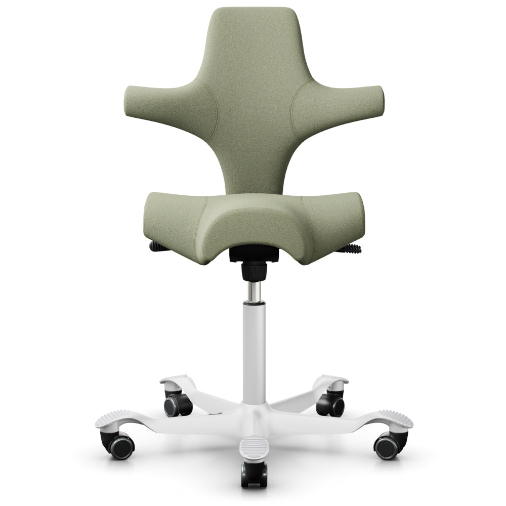 HÅG Capisco 8106 Ergonomic Saddle Chair - Adjustable Height & Tilt for Office & Home Workspace - Perfect for Desk Work, Gaming & Creative Professionals