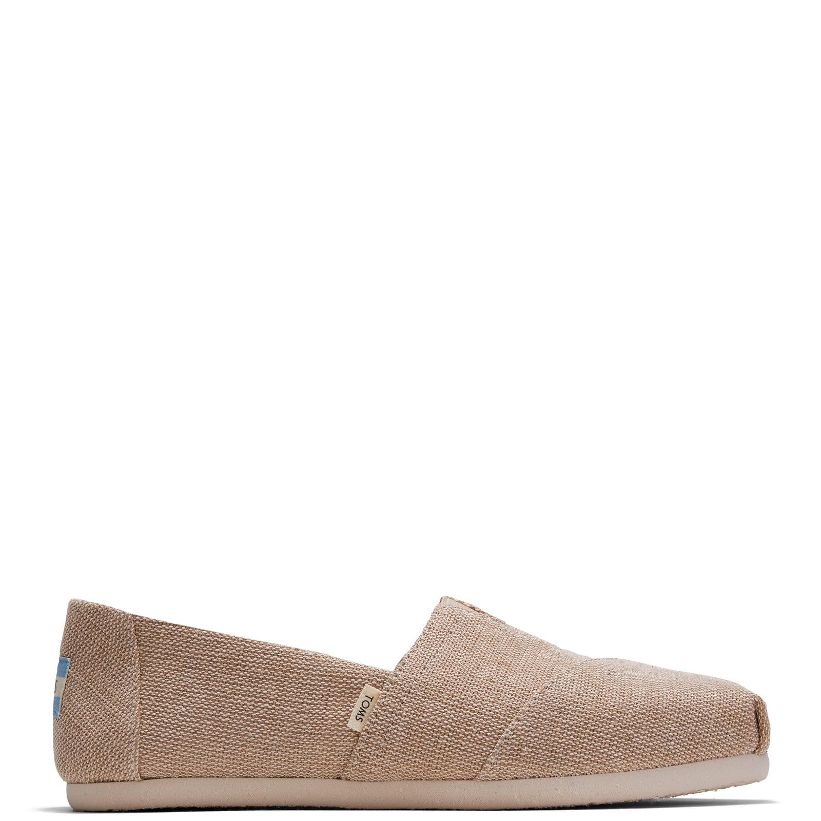 TOMS Women's Alpargata Slip-On Flats - Comfortable Casual Shoes for Everyday Wear | Perfect for Work, Travel & Outings