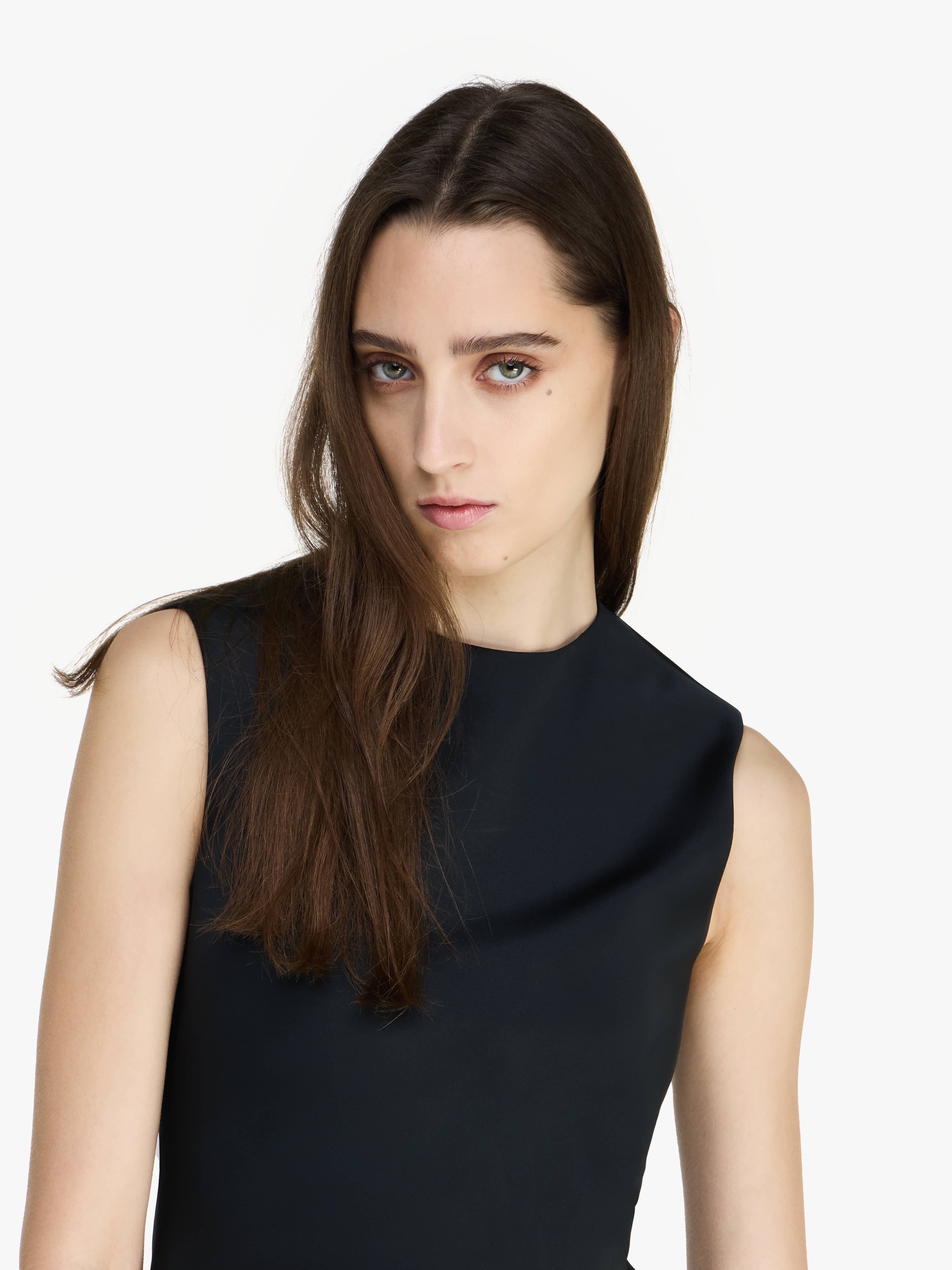 Mini Shift Satin Dress - Elegant & Comfortable Women's Party Dress for Evening Events, Cocktails & Special Occasions