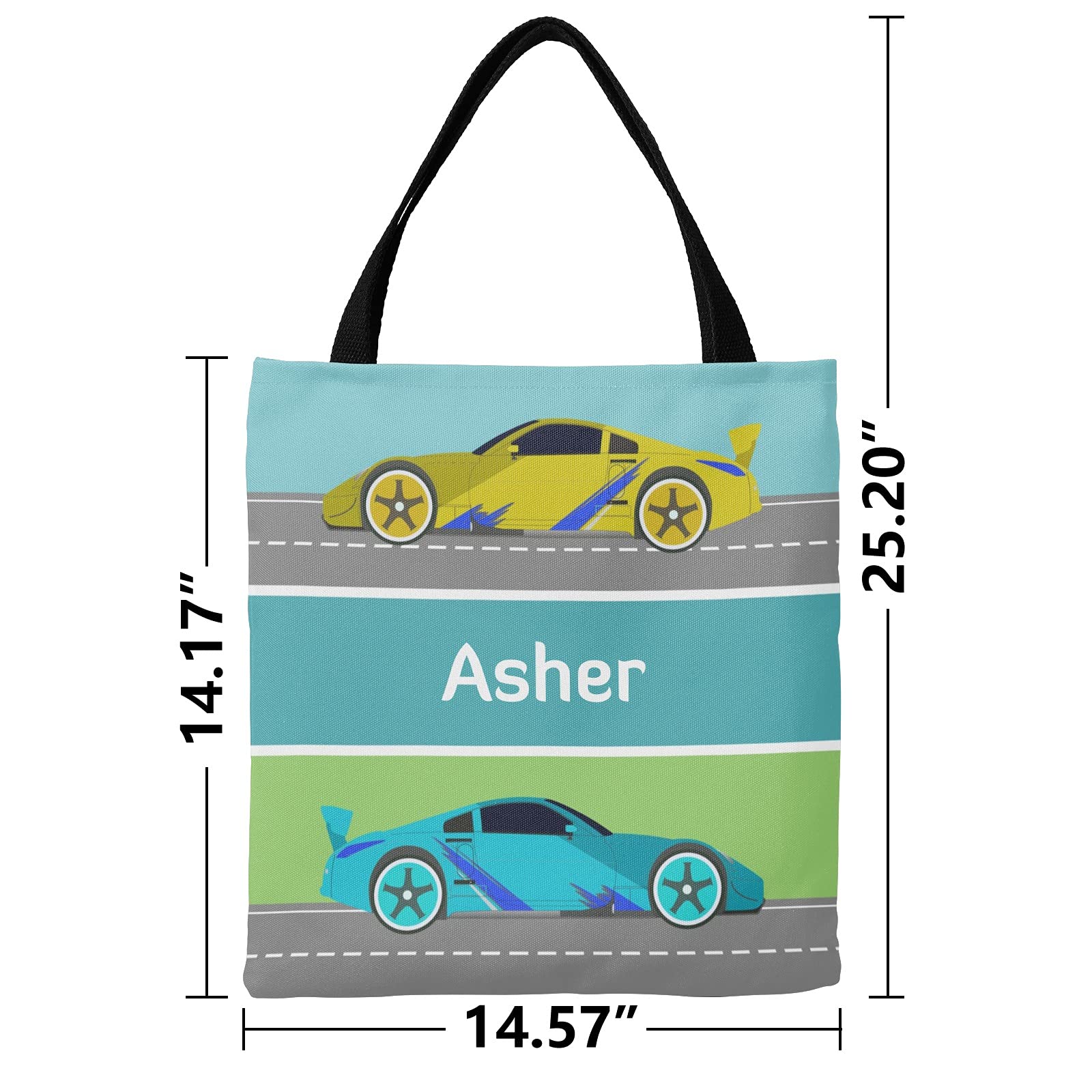 Personalized Pink Cute Canvas Tote Bags - Eco-Friendly Reusable Shopping Bags for Women, Travel, School & Work | Perfect Gift for Her, Mom, Friends | Great for Groceries, Beach Trips & Daily Use
