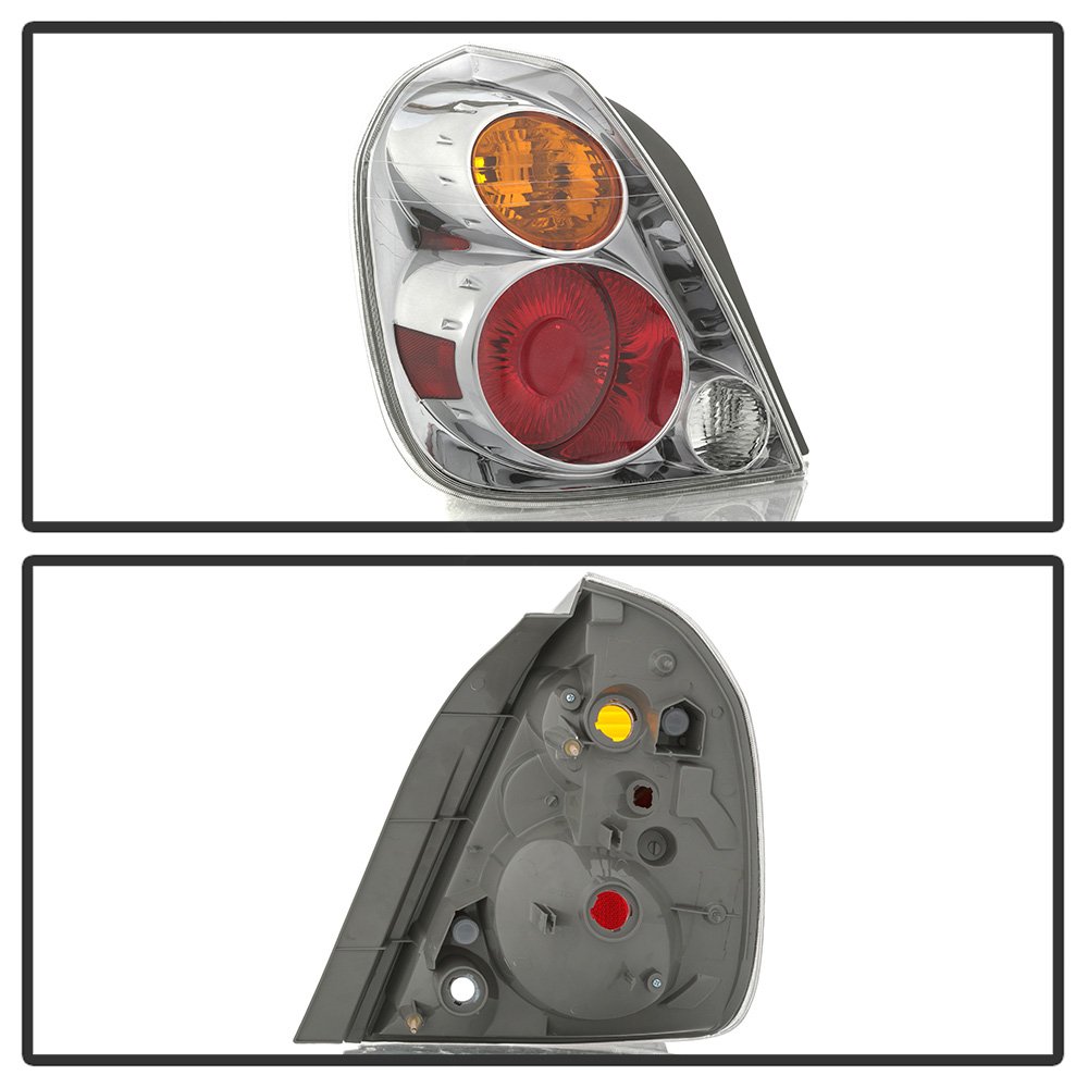 ACANII Replacement Tail Lights Lamps Set for 2002-2006 Nissan Altima - Left & Right Pair - Perfect for Night Driving & Enhanced Vehicle Safety