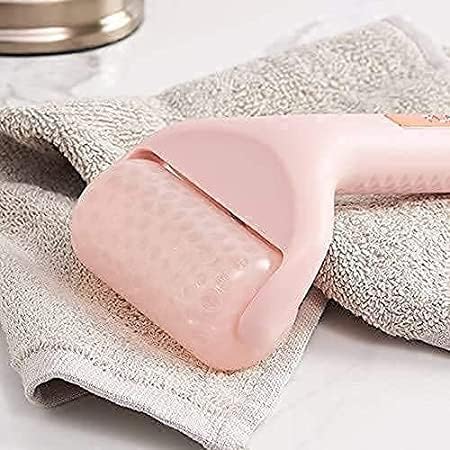 SHOPELLA Ice Roller Face Massager - Cooling Gel Facial Skin Care Tool for Puffiness & Pain Relief - Anti-Aging & Dark Circle Treatment for Women & Men - Perfect for Morning Routine & Post-Workout Recovery