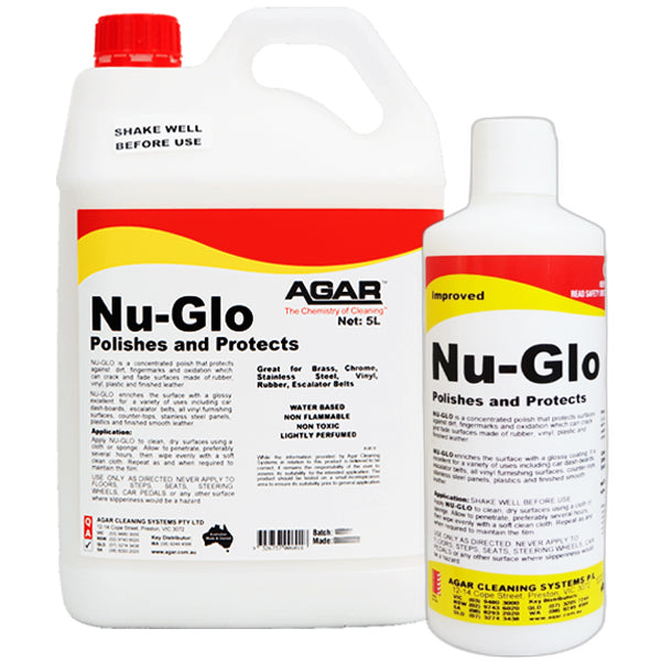 Agar Nu Glo Polishes and Protects - Premium Car Wax for Shine & Protection - Perfect for Cars, Trucks & Motorcycles