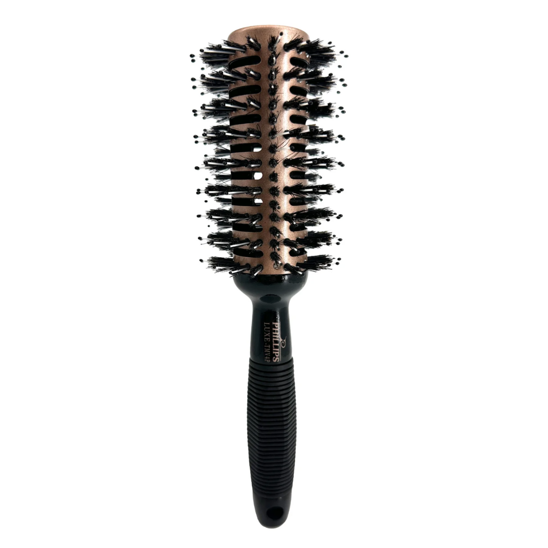 Phillips Tourmaline Monster Vent Round Brush - 3 Poly Tips for Fast Drying Hair Styling | Professional Ionic Hair Dryer Brush for Smoothing & Volumizing | Perfect for Home & Salon Use