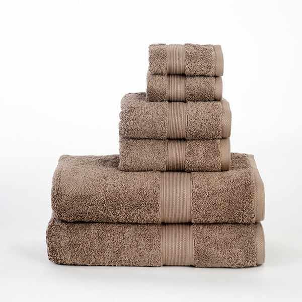 Premium Organic Cotton 6-Piece Plush Towel Set - Ultra Soft, Absorbent & Eco-Friendly Bath Towels for Spa, Gym, and Luxury Home Use