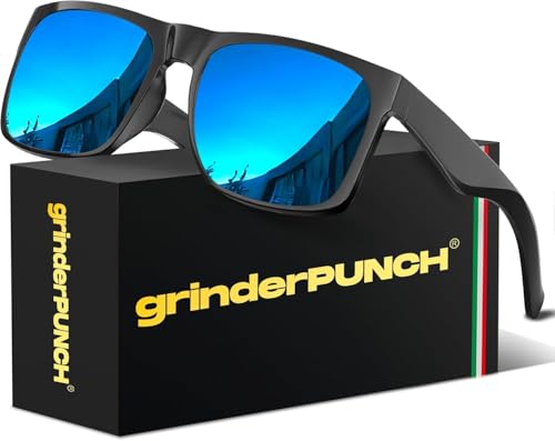 Blue Mirror Polarized Lens / Matte Frame