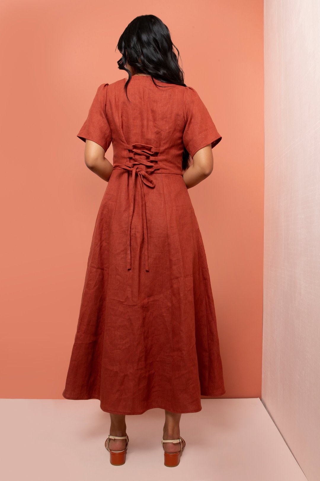 Friday Pattern Company - The Hughes Dress Pattern - Vintage-Inspired Sewing Pattern for Women - Perfect for DIY Fashion, Cosplay & Retro Style Outfits