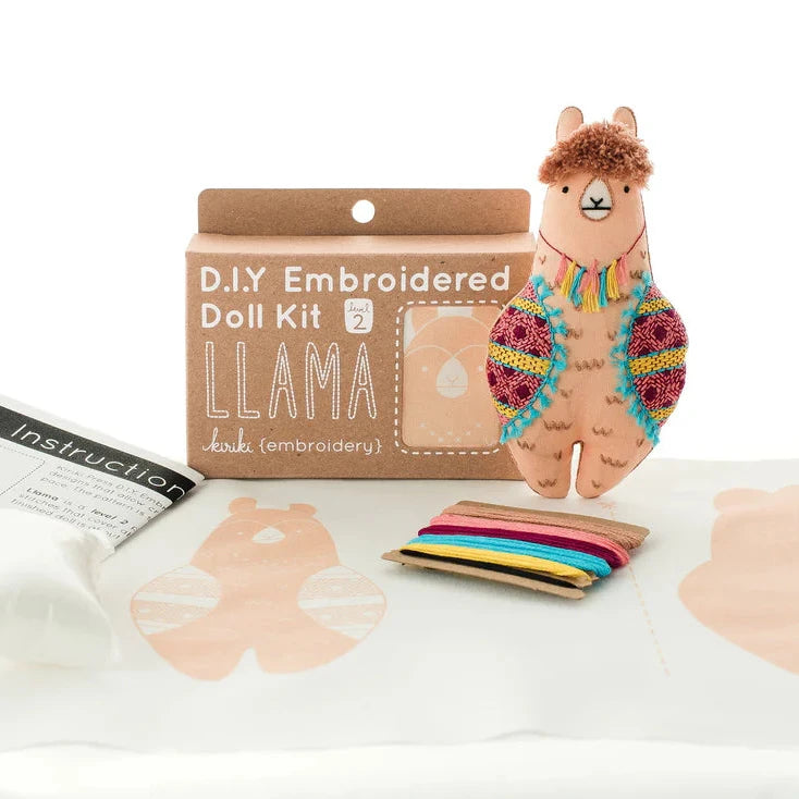 DIY Animal Embroidered Doll Kits for Beginners - Cute Handmade Stuffed Animals Craft Set for Kids & Adults - Perfect for Birthday Gifts, Home Decor, and Creative Sewing Projects