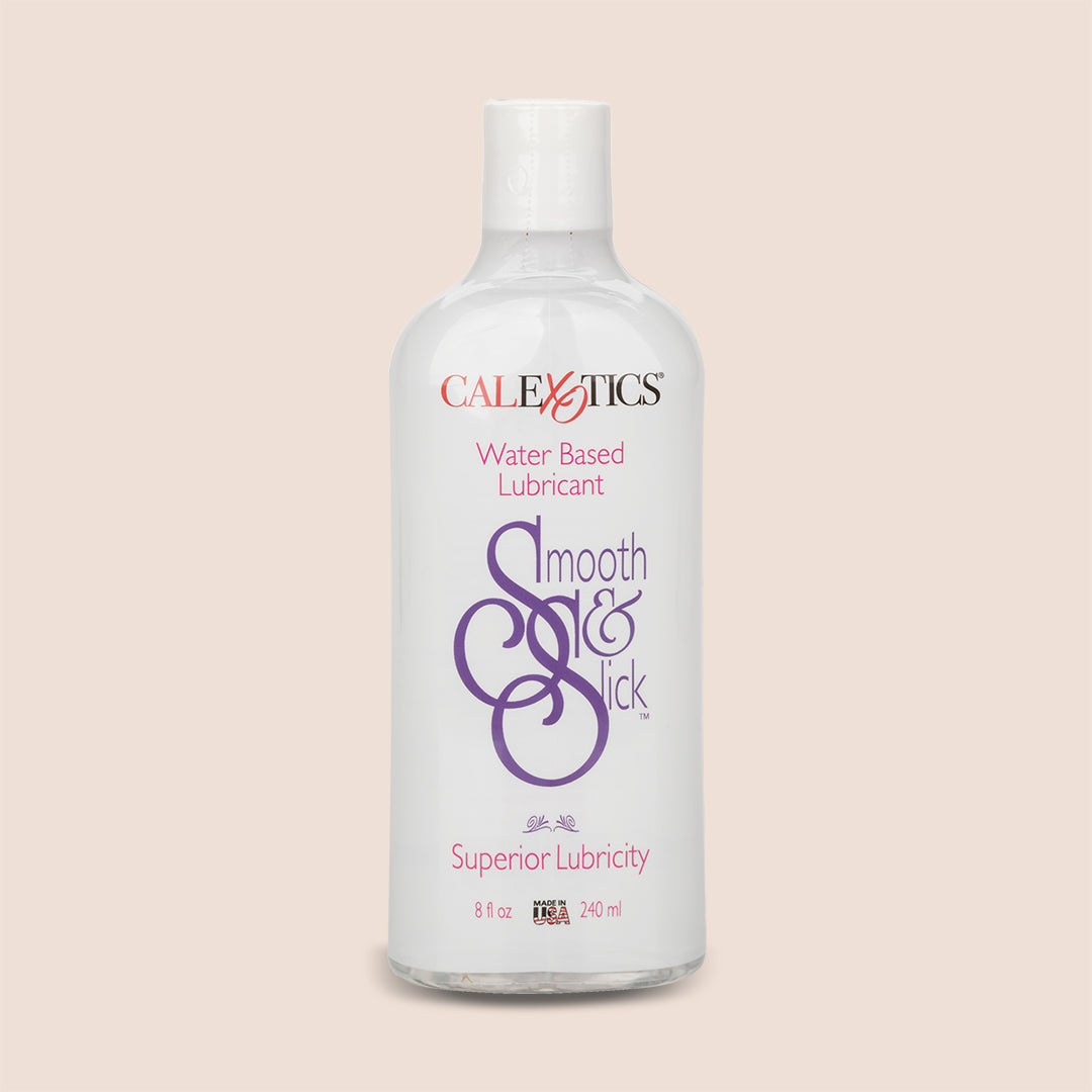 CalExotics Smooth & Slick Water-Based Lubricant for Men & Women - Long-Lasting Personal Lubricant for Enhanced Intimacy, Massage & Sensual Play
