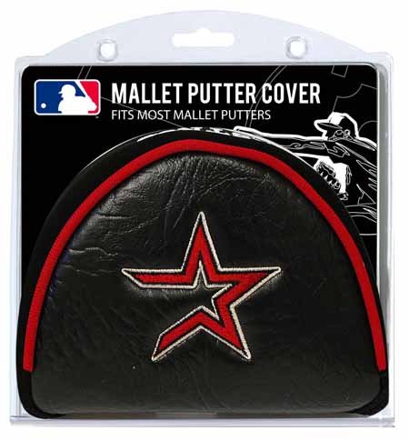 MLB Golf Putter Cover for Adults - Unisex Mallet Headcover for Golf Course