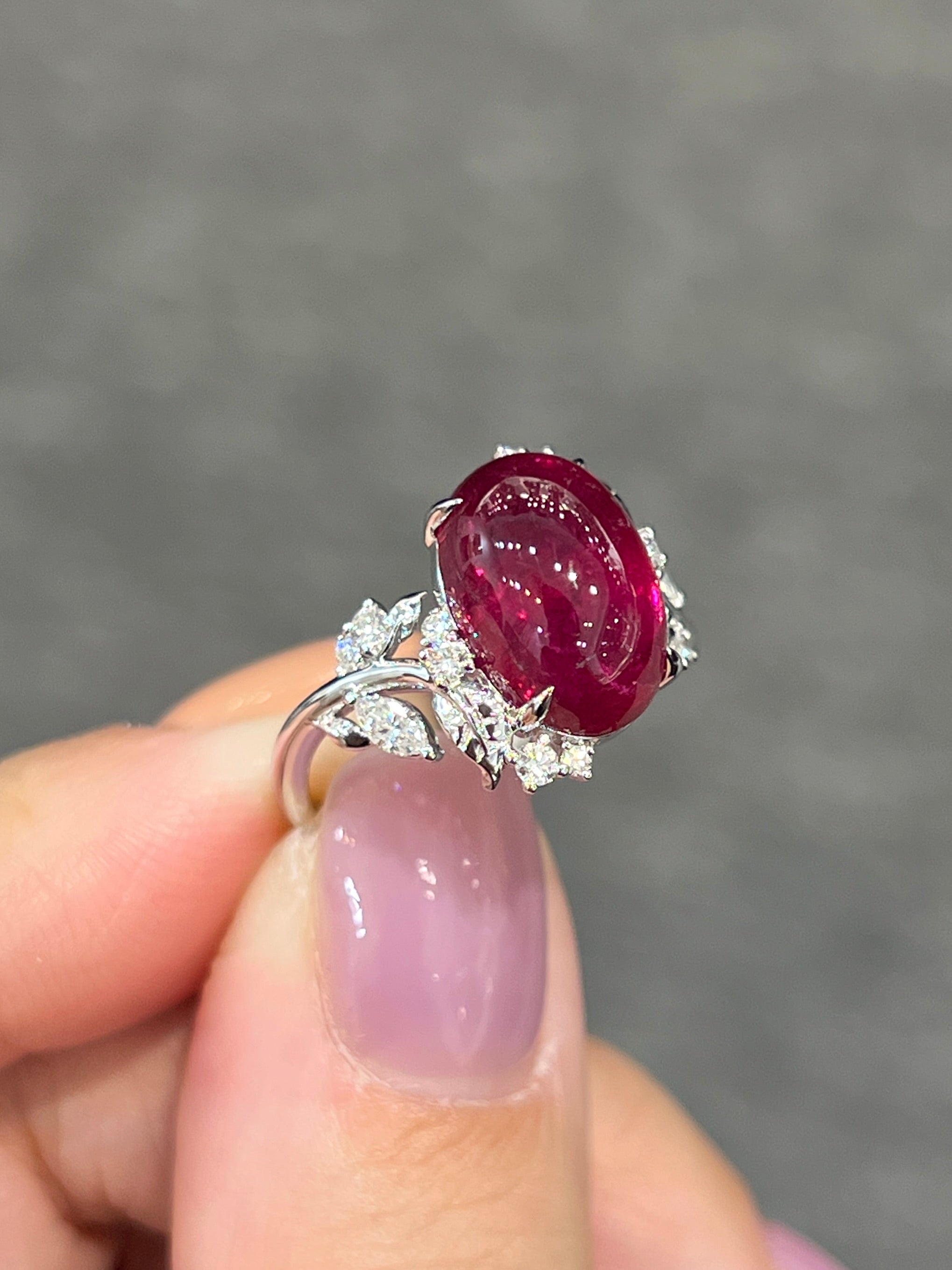 Natural Rubellite Tourmaline Ring 5.60ct - Genuine Pink Tourmaline Jewelry for Women, Handcrafted 925 Sterling Silver Engagement Ring, Perfect for Anniversary Gifts & Special Occasions