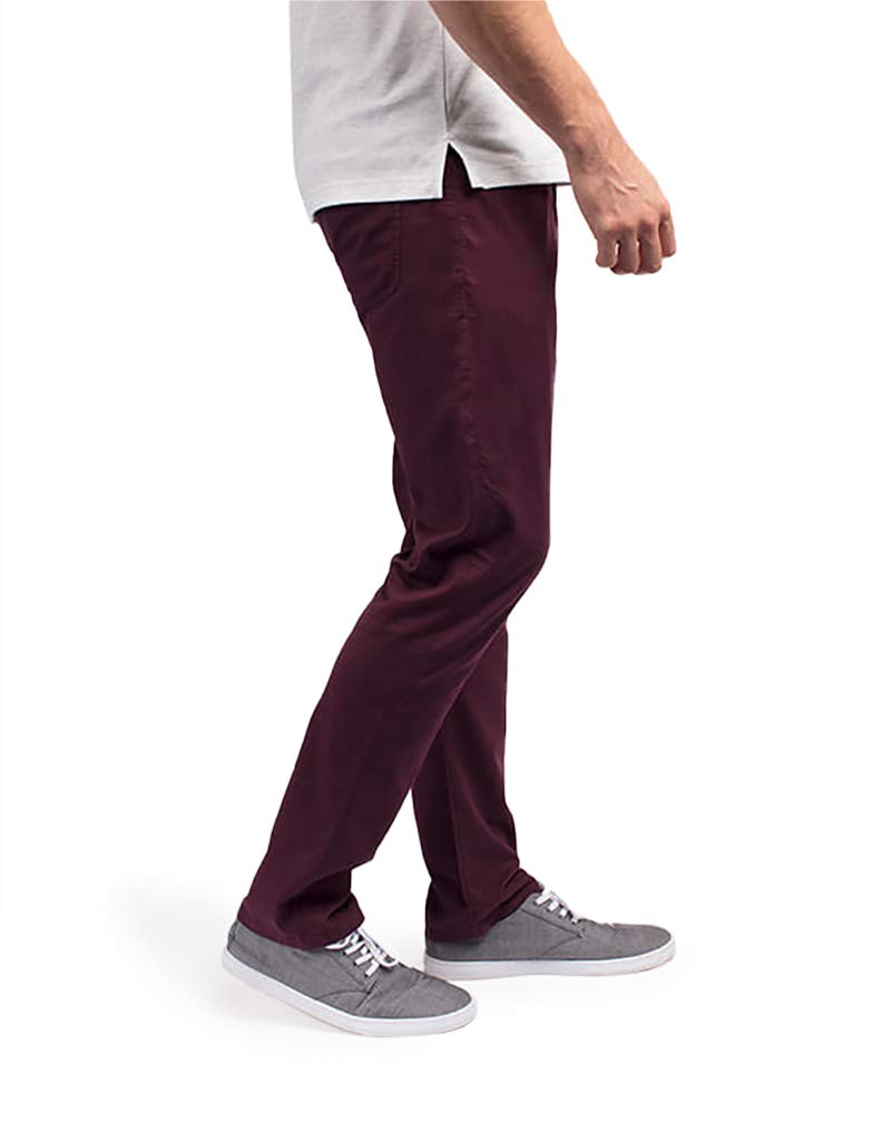 TravisMathew Men's The Trifecta Pants - Comfortable Stretch Golf & Casual Wear (Size 38x32) - Perfect for Wine Tasting, Golfing, and Business Casual Outfits