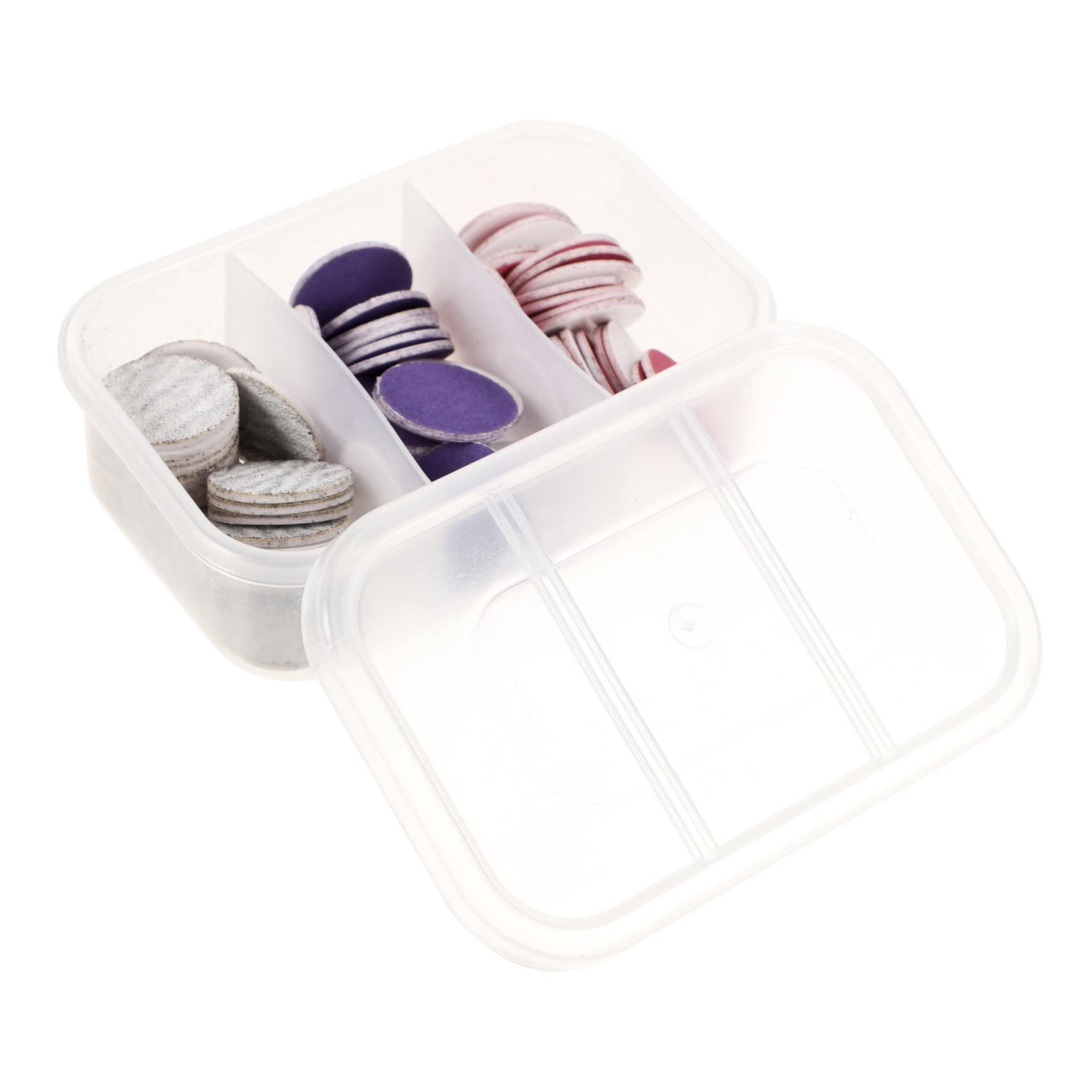 Beaupretty 5 Sets Electric Foot Sandpaper Discs - 72pcs Callus Grinder Sanding Pads Replacement for Pedicure - Perfect for Home Foot Care & Salon Professional Use